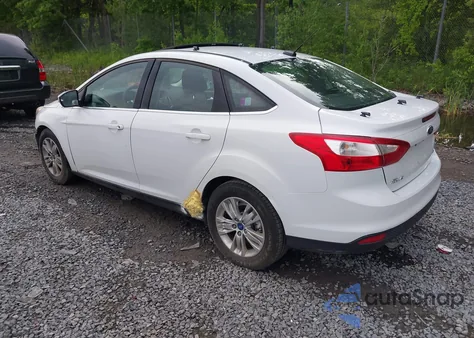 2012 Ford Focus Sel из США, поврежденный, VIN 1FAHP3H26CL191096